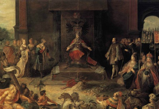 Allégorie de l'abdication de Charles Quint