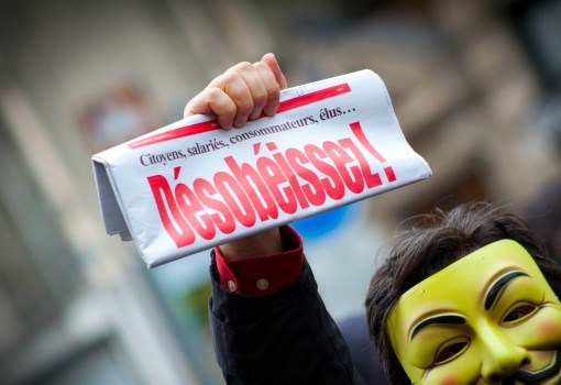 "Désobéissez", 25 févirer 2012
