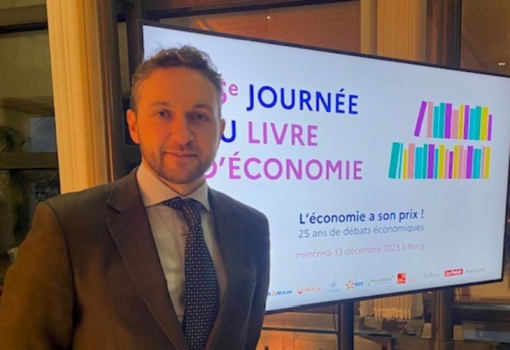 Xavier Jaravel reçoit le Prix du Livre d’Économie